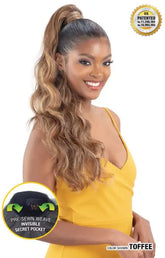 SHAKE N GO ORGANIQUE SECRET POCKET PONY PRO LOOSE WAVE 26"